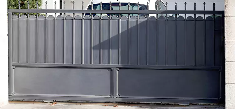 Metal Driveway Gate Installation Woburn